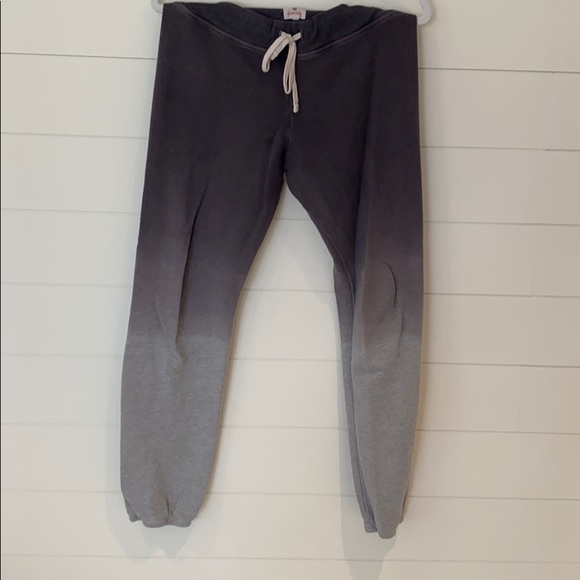 Sundry Pants - Sundry Gray Ombre Sweatpants